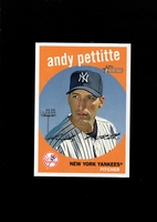 2008 Topps Heritage #060 Andy Pettitte NEW YORK YANKEES  MINT Black Number Variation